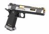 Replika GBB Hi-Capa 6 Force A Gold Barrel - Srebrna